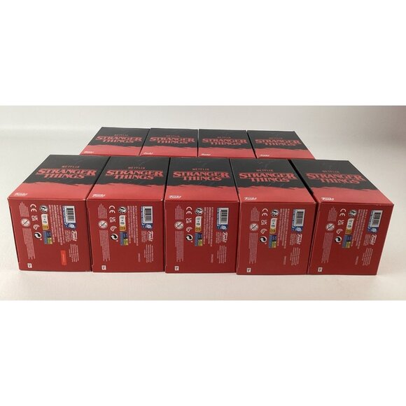 Stranger Things Funko Minis Netflix Vinyl Figures Season 4 Complete Set of 9 New - Picture 14 of 16